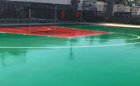 泉州篮球场翻新地面